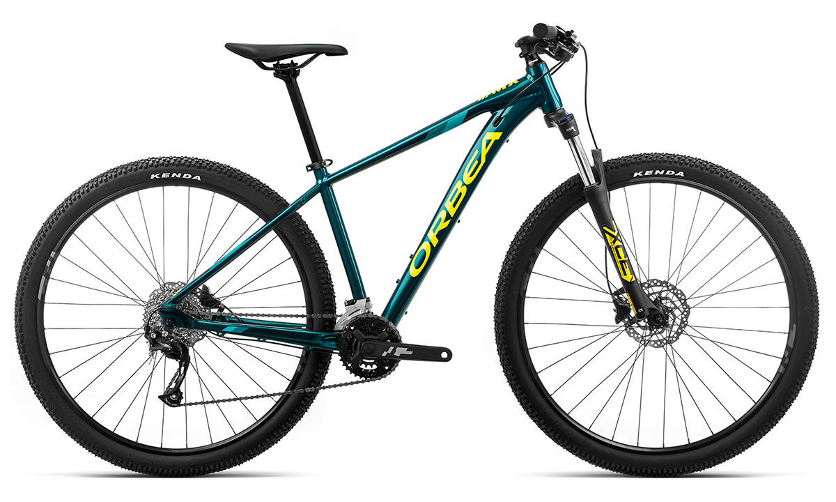 Фотография Велосипед Orbea MX 29 40 (2020) 2020 Сине-желтый